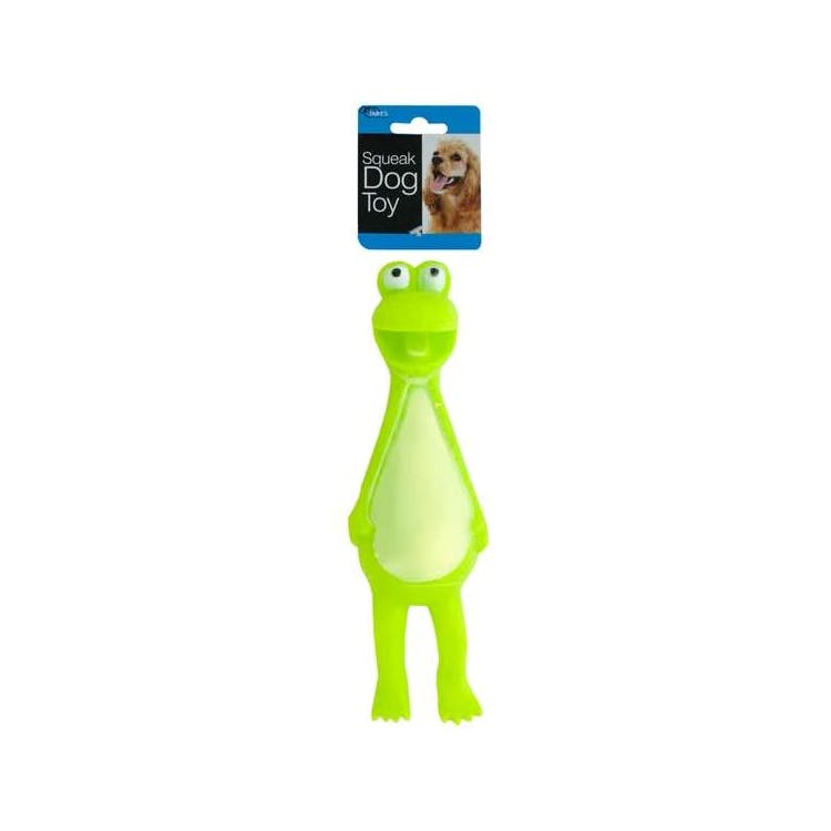 Frog Squeak Dog Toy Assorted 2