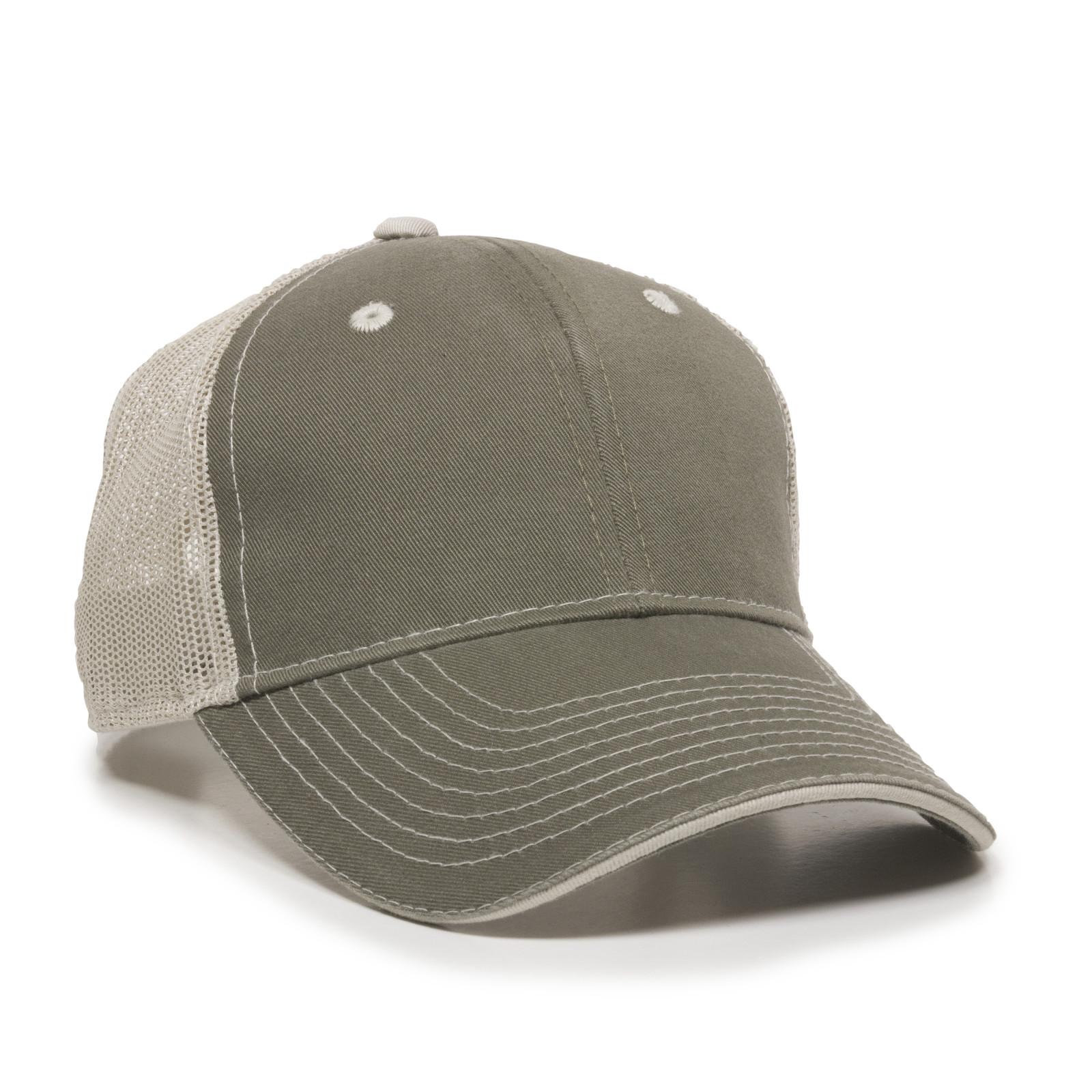 Garment Washed Trucker Hat 4