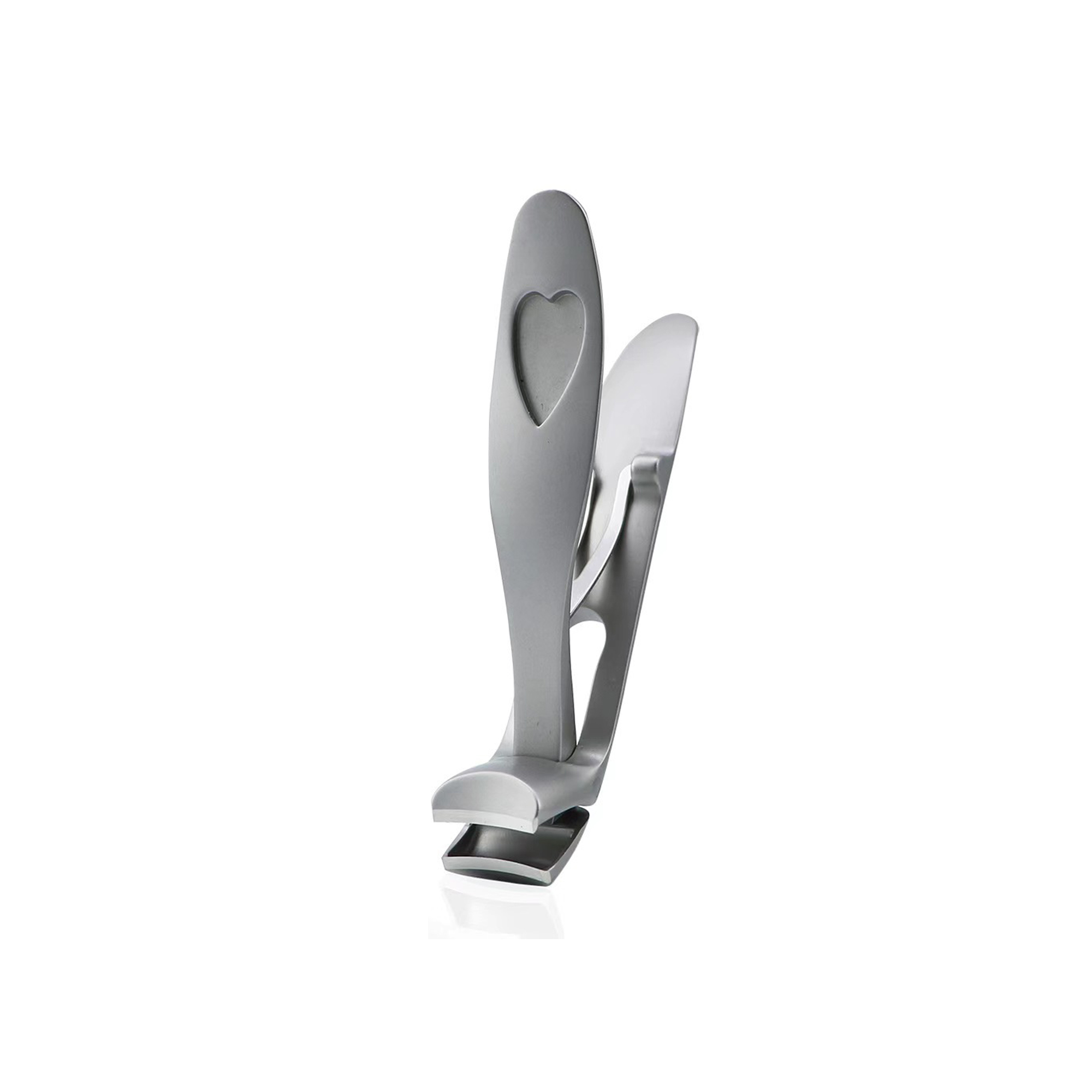 Stainless Steel Nail Cutter 3.54" x 0.59" Ergonomic Handle 4