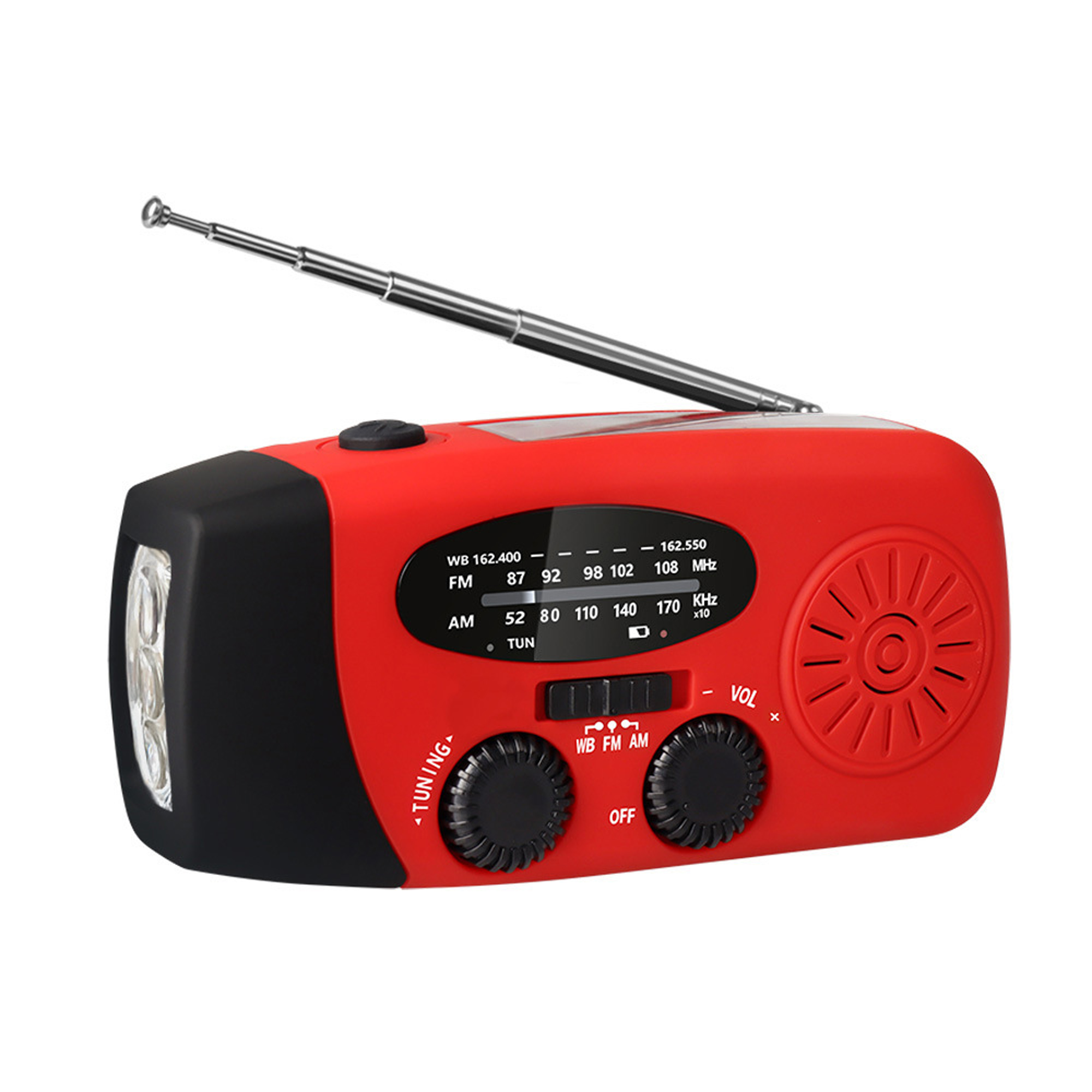 Portable Solar Emergency Radio 5