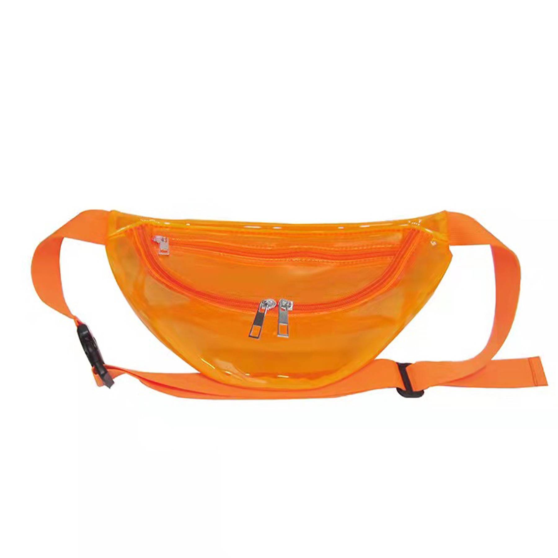 PVC Candy-colored transparent belt bag 5