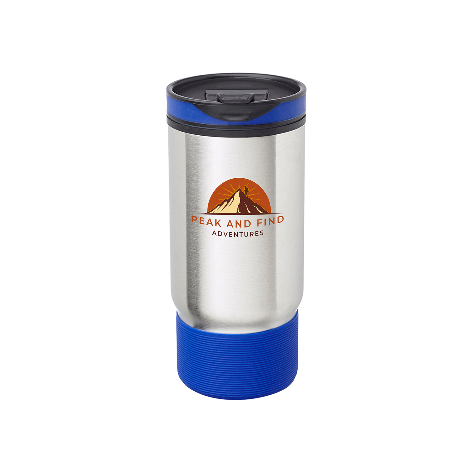 17 oz. Rumble Ribbed Travel Mug (Full Color Imprint) 3