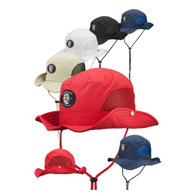 Bucket Hat with Mesh Side 3