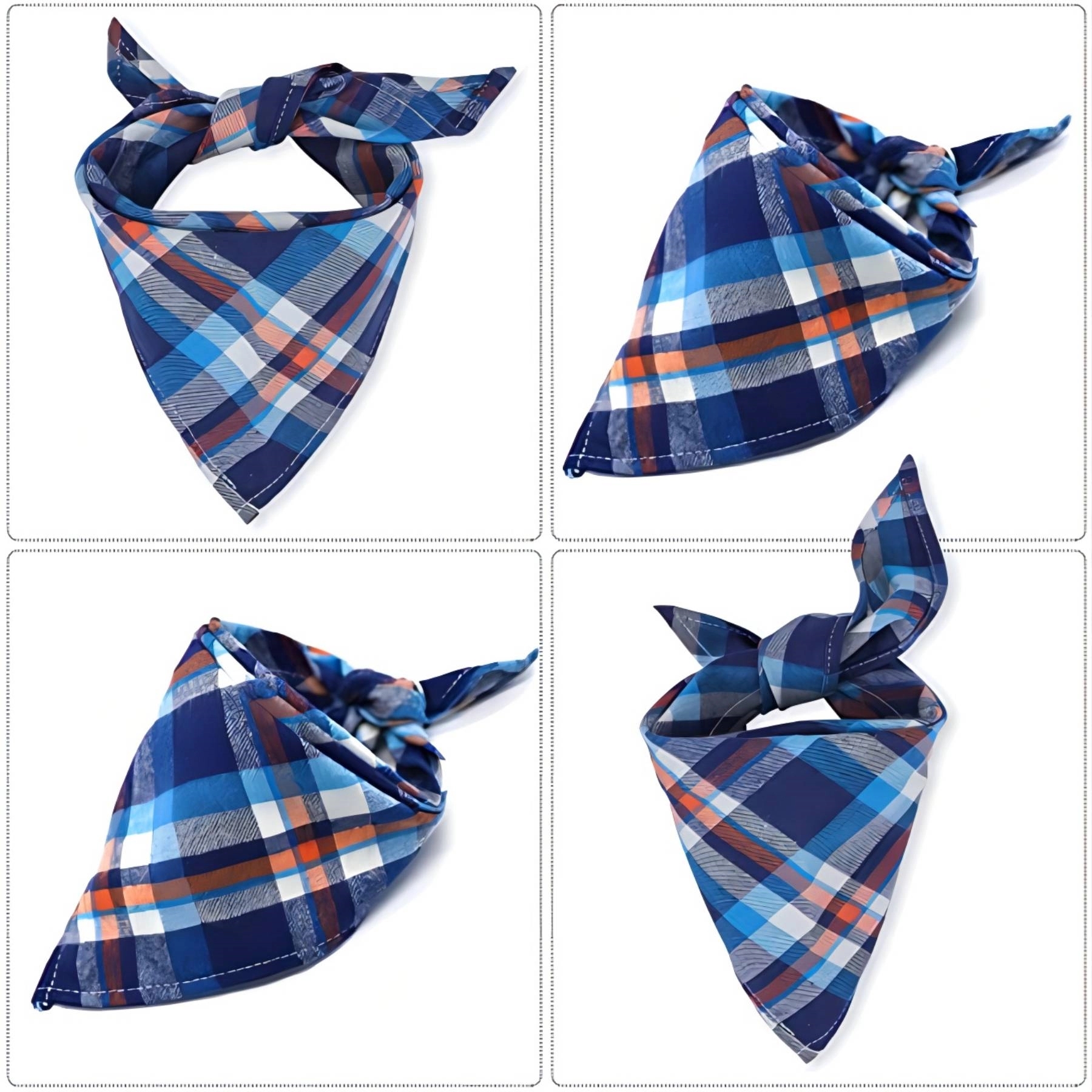Triangle Cotton Pet Bandana 3