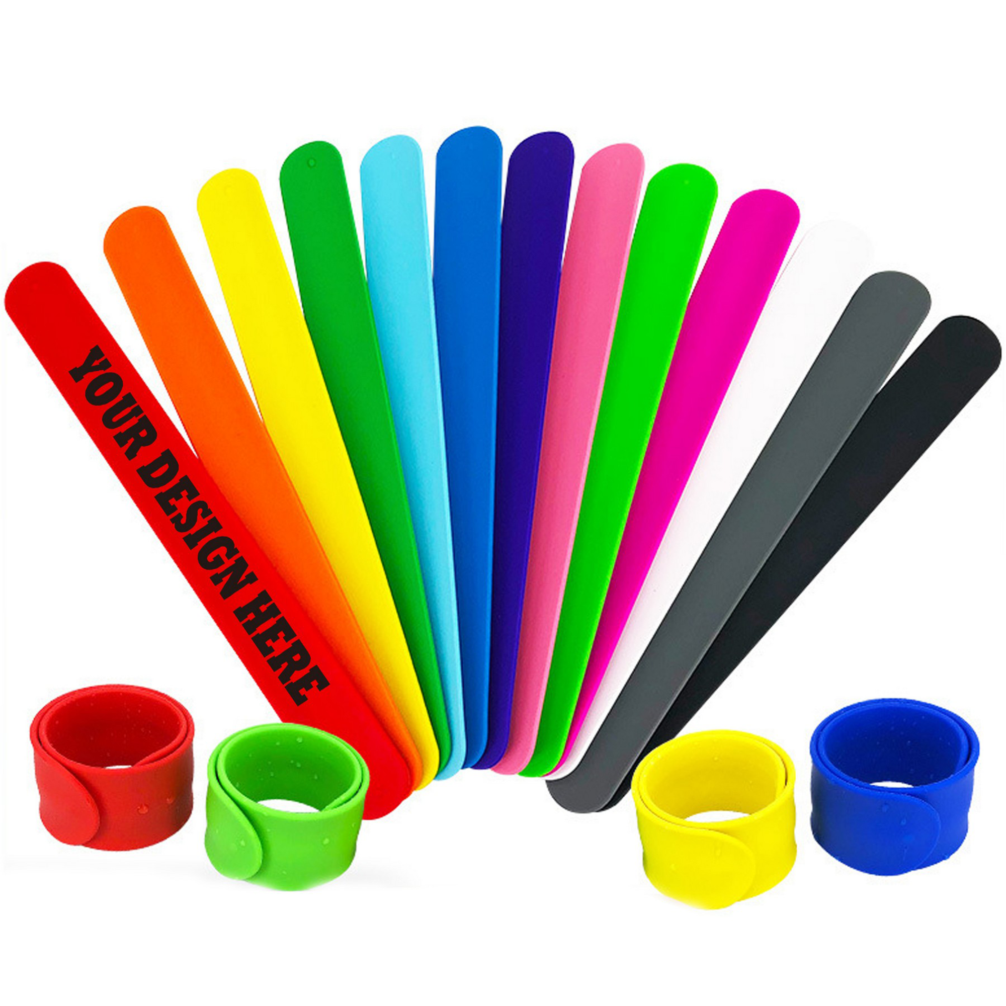 Silicone Slap Bracelet