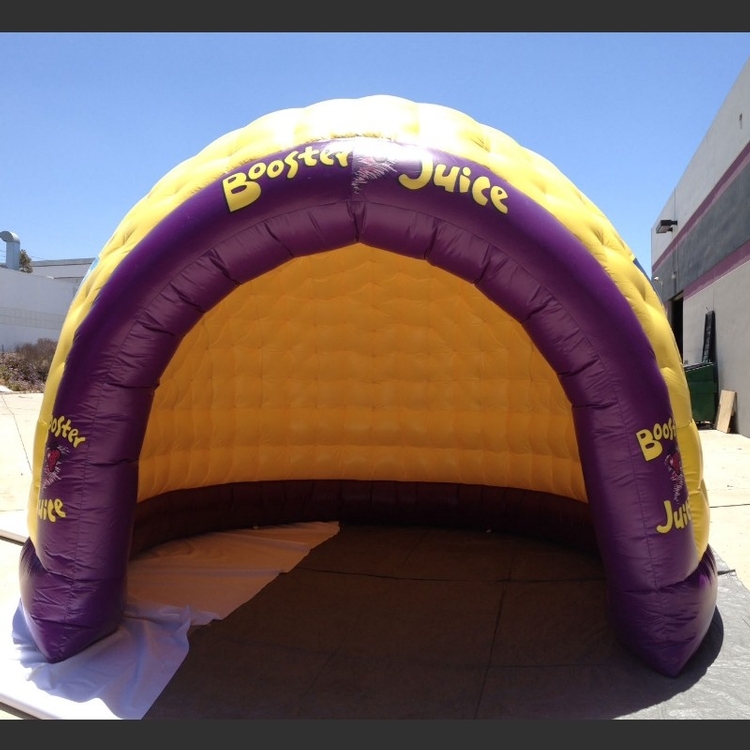 Inflatable Shell Advertising Tent - 10'W x 10'H 3