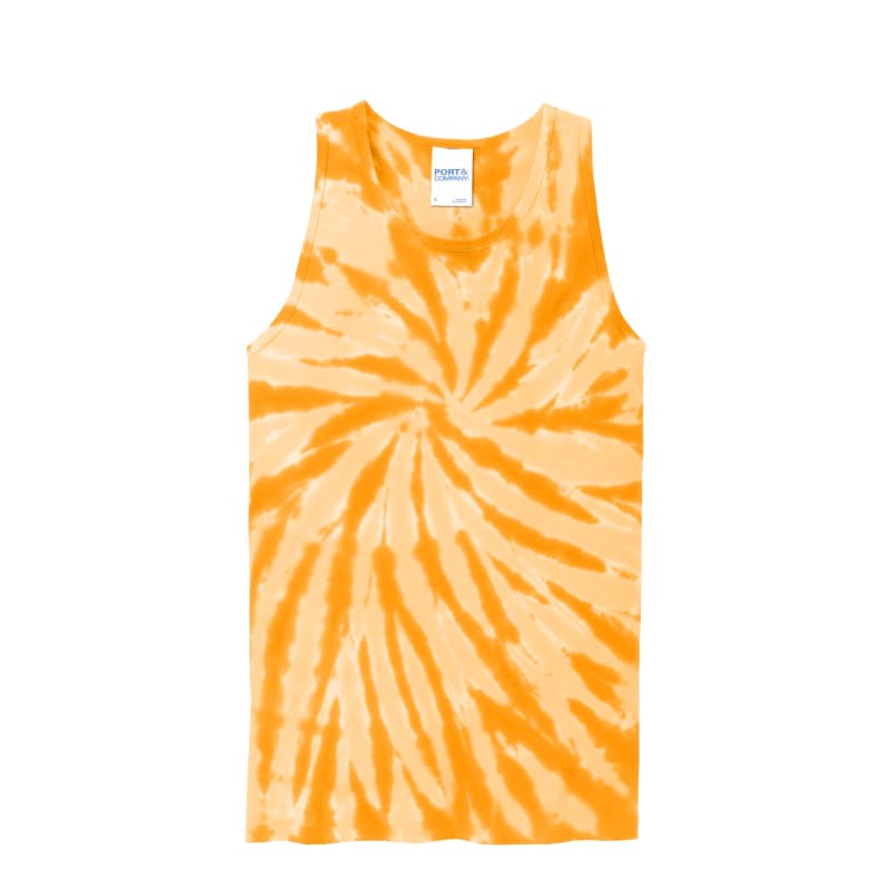 Port & Company Tie-Dye Tank Top. 21