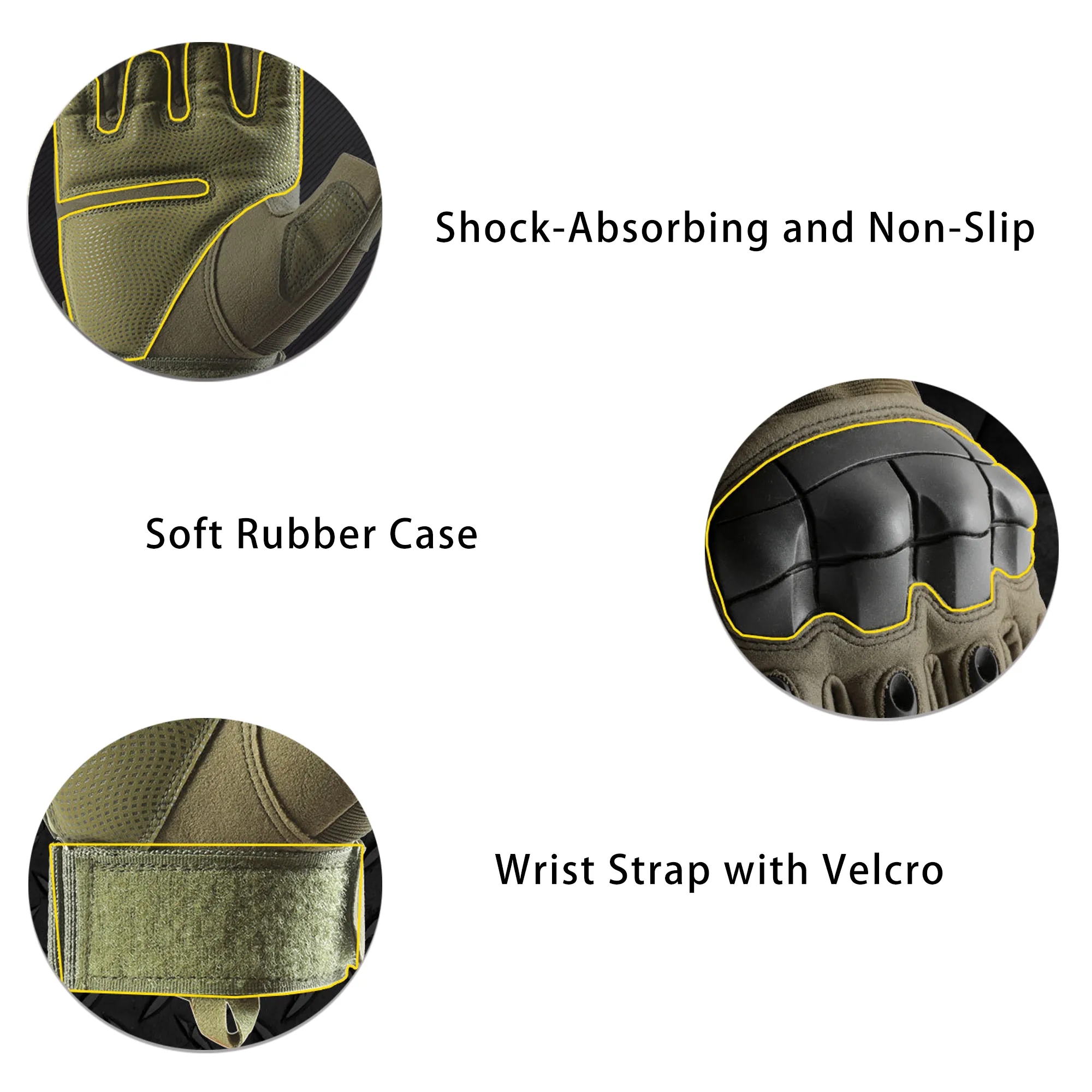 Non-Slip Wear-Resistant Half-Finger Tactical Gloves 3