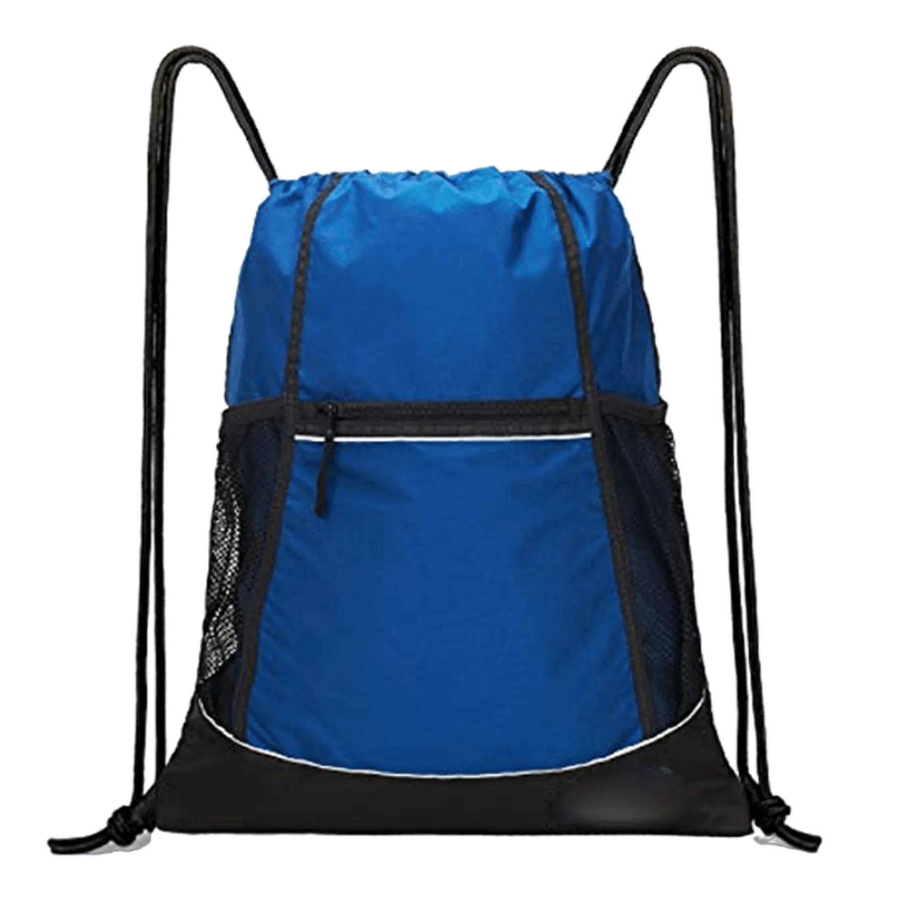 14.57X17.5 Inch Nylon Drawstring Backpack 1