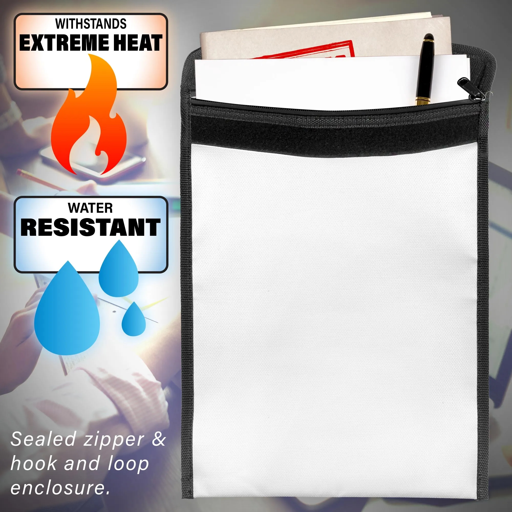 Fire and Water Resistant Document Bag 3