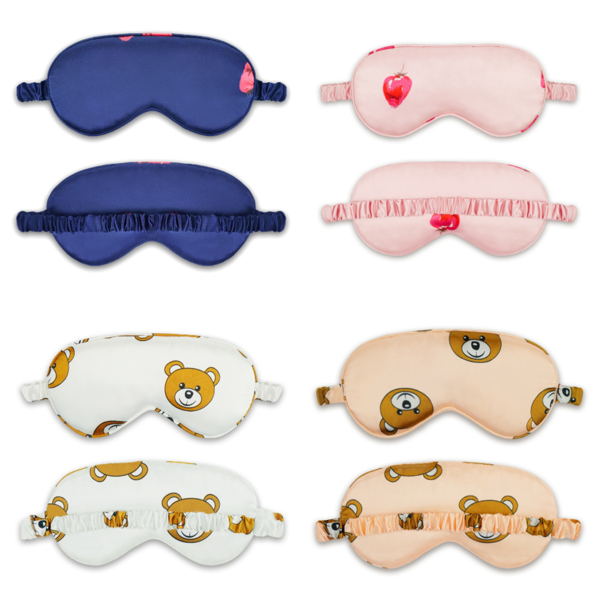 Pattern Silky Sleep Mask 2