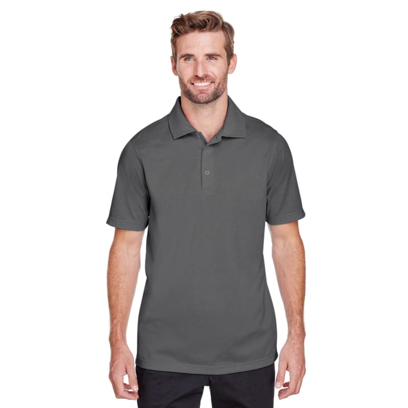 UltraClub Men's Cavalry Twill Performance Polo 1