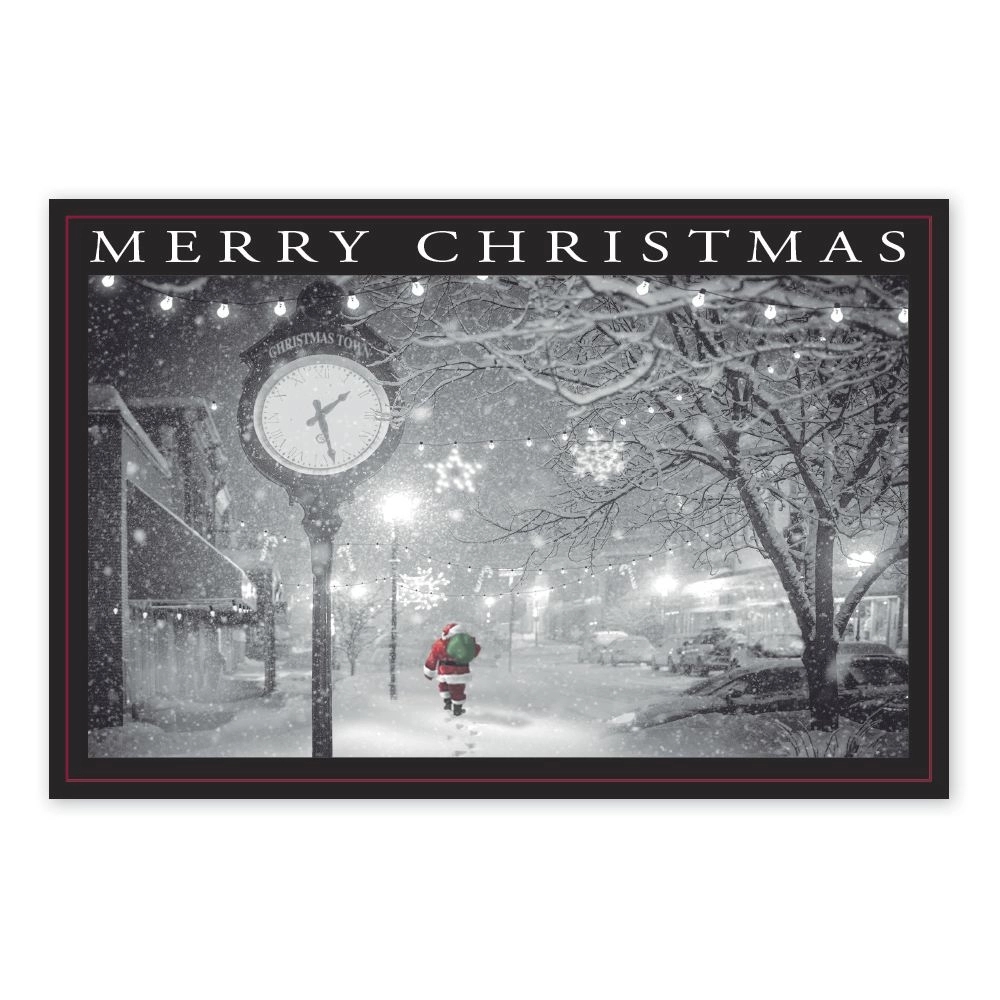 Midnight Walk Christmas Postcards 2