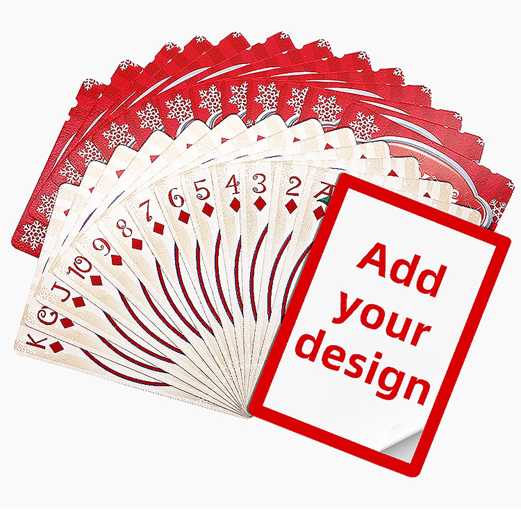 MOQ 100pcs Full Color Custom Poker Playing Cards 4