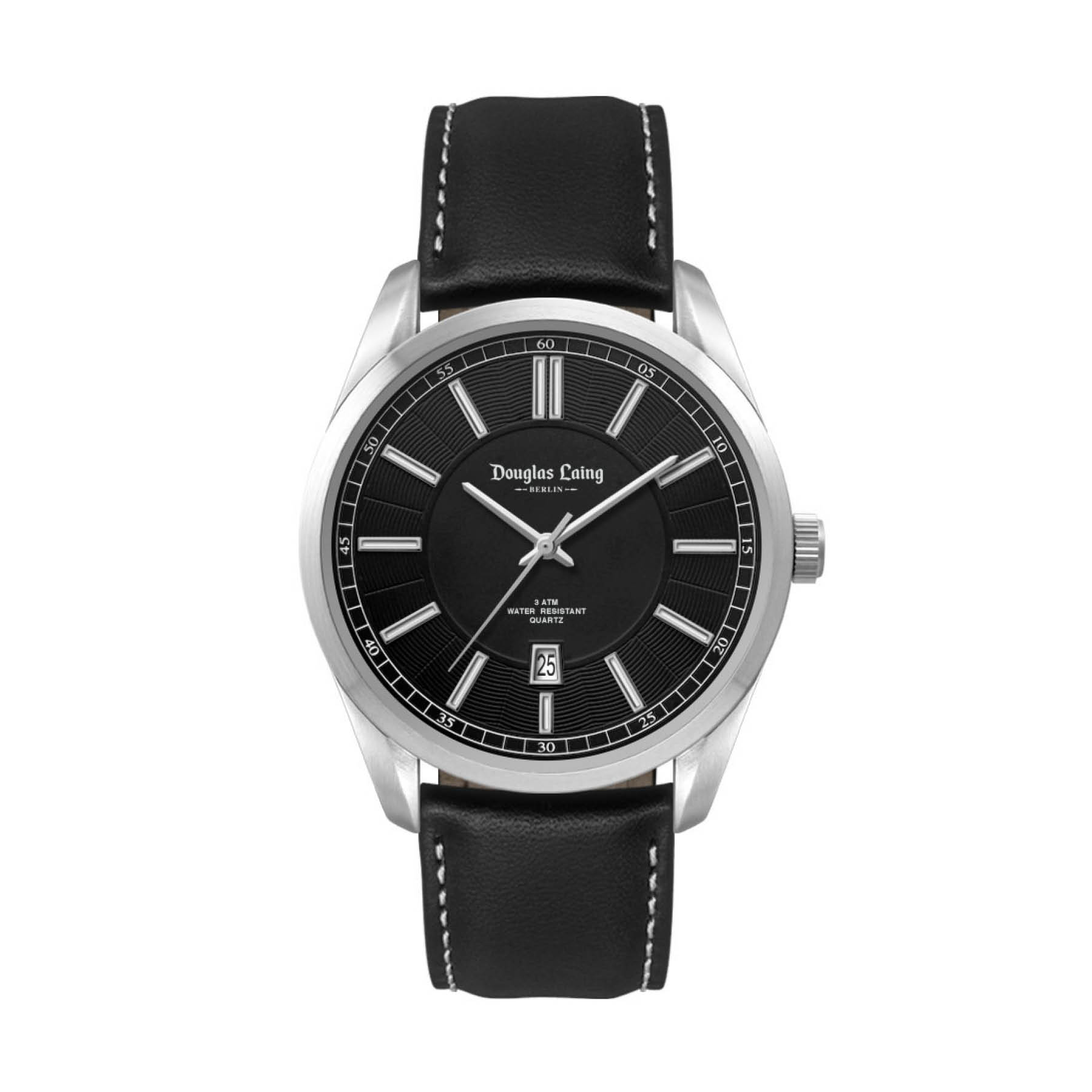 42MM, SILVER METAL CASE, 3-HAND MVT, DTE 2