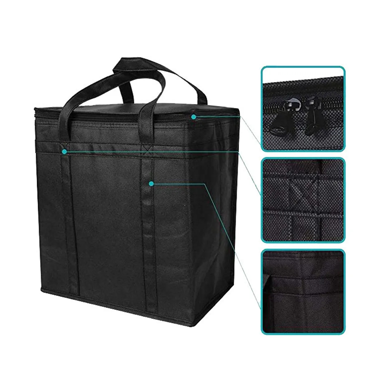 Non-woven Insulated Reusable Grocery Bag 6
