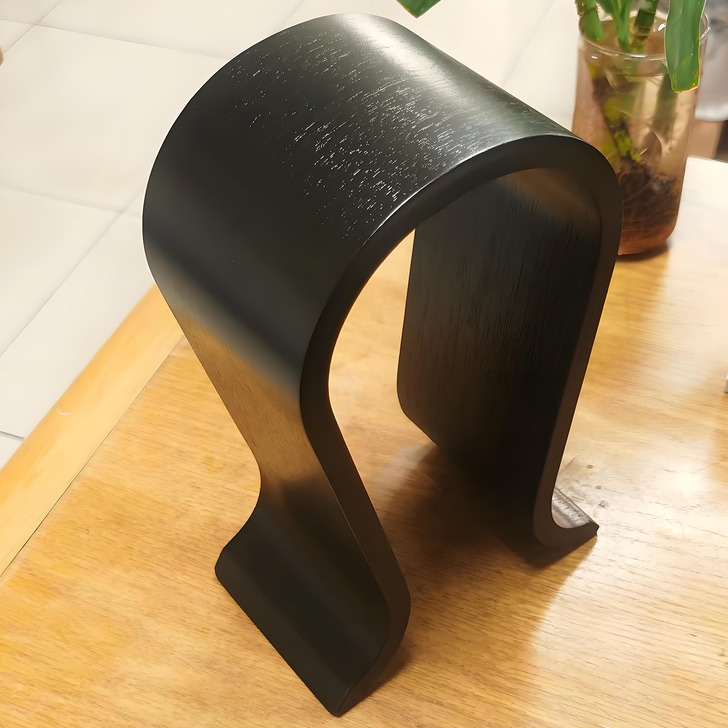 Solid Wood Earphone Holder Display Bracket 4