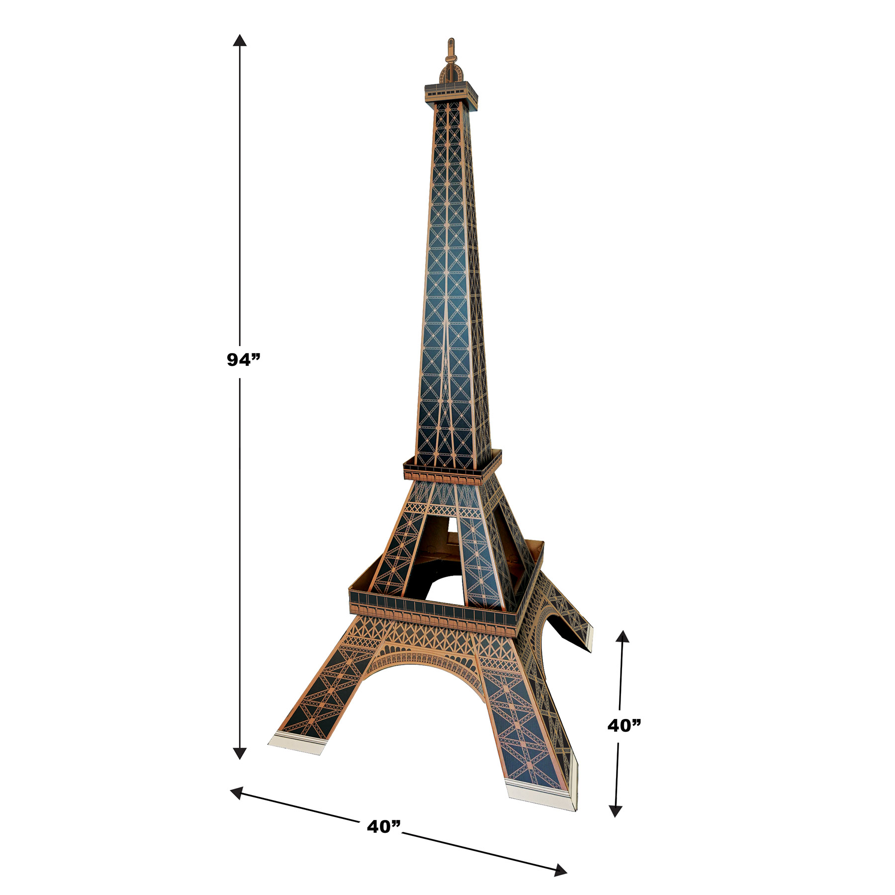3-D Eiffel Tower Prop 4