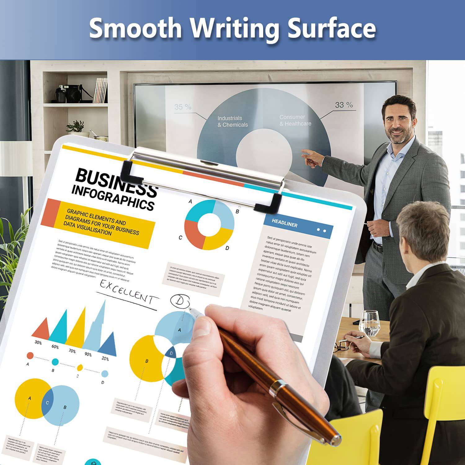 A4 Writing Pad Clip 3