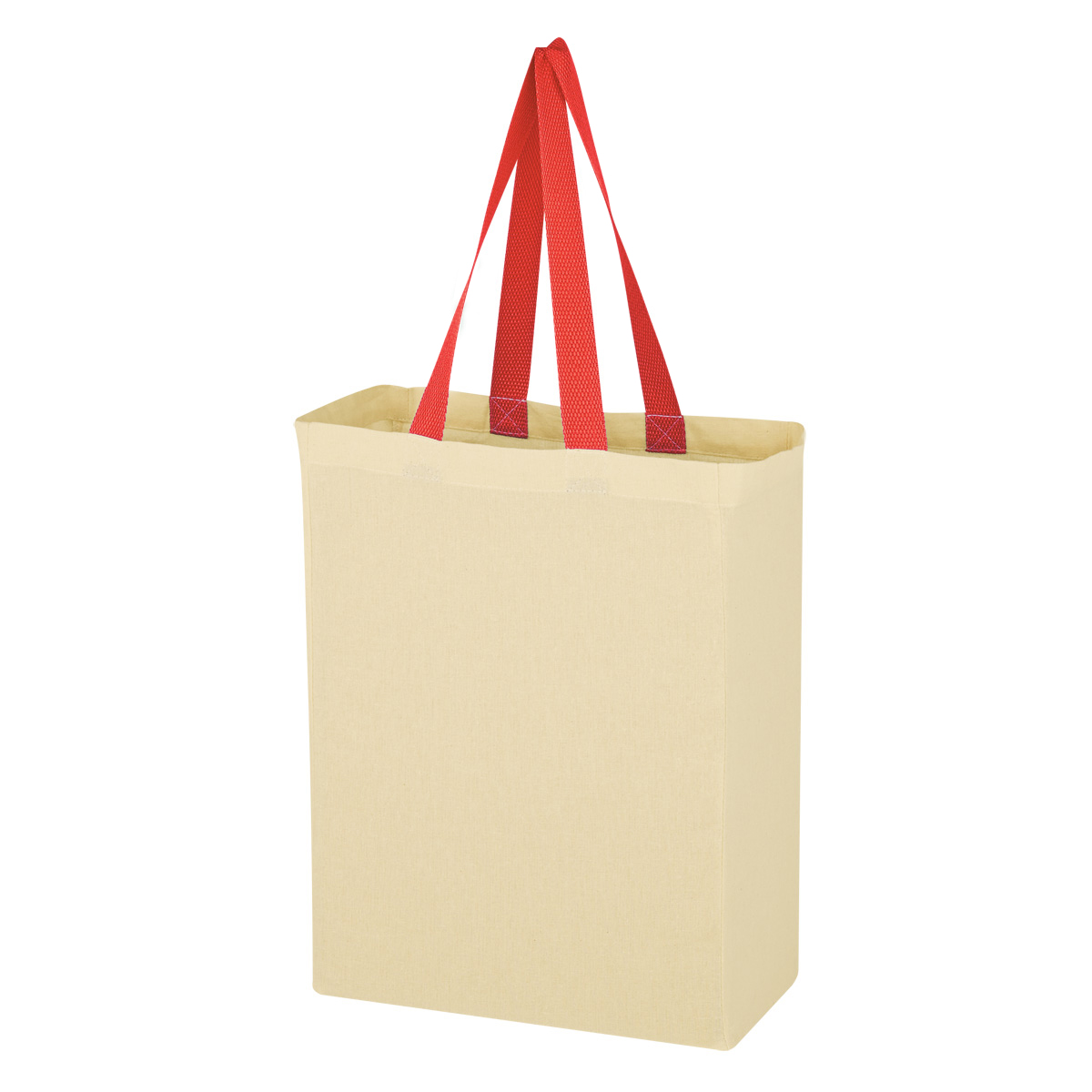 Natural Cotton Canvas Grocery Tote Bag, custom tote bag with logo imprint 12