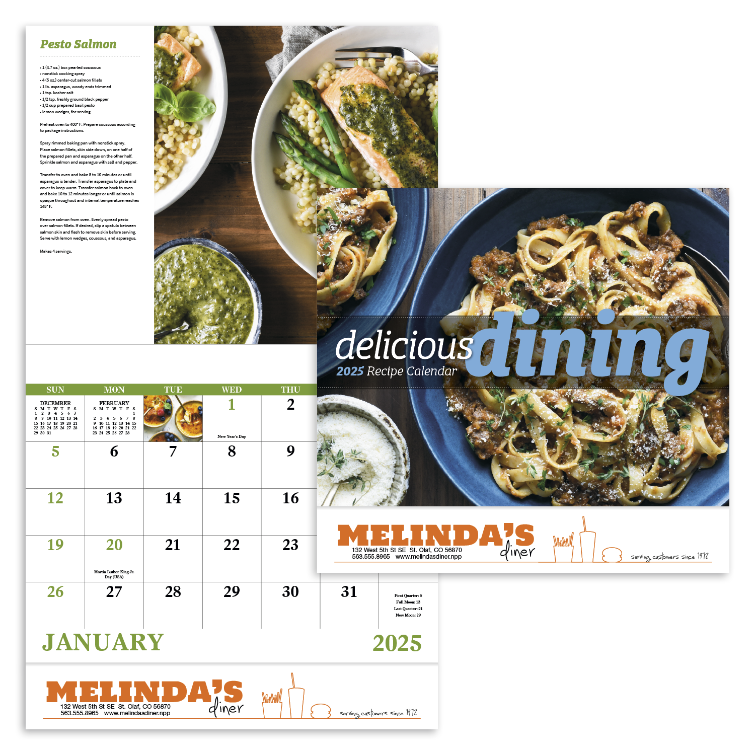 Good Value™ Delicious Dining - Stapled Calendar 10