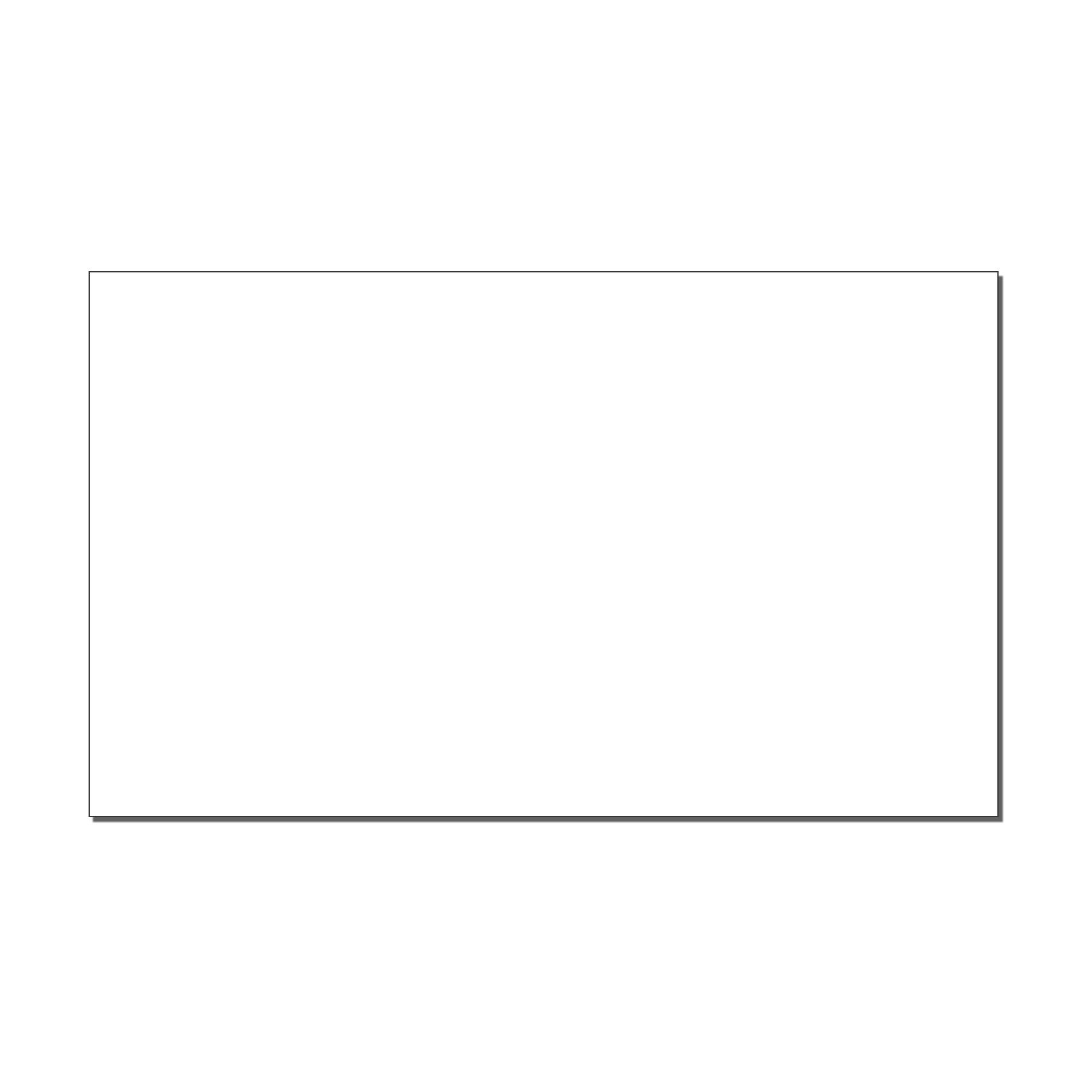 Rectangle 3" x 5" NoteKeeper™ Magnet 20 Mil 2