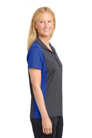Sport-Tek Women's Colorblock Micropique Sport-Wick Polo. LST652 47