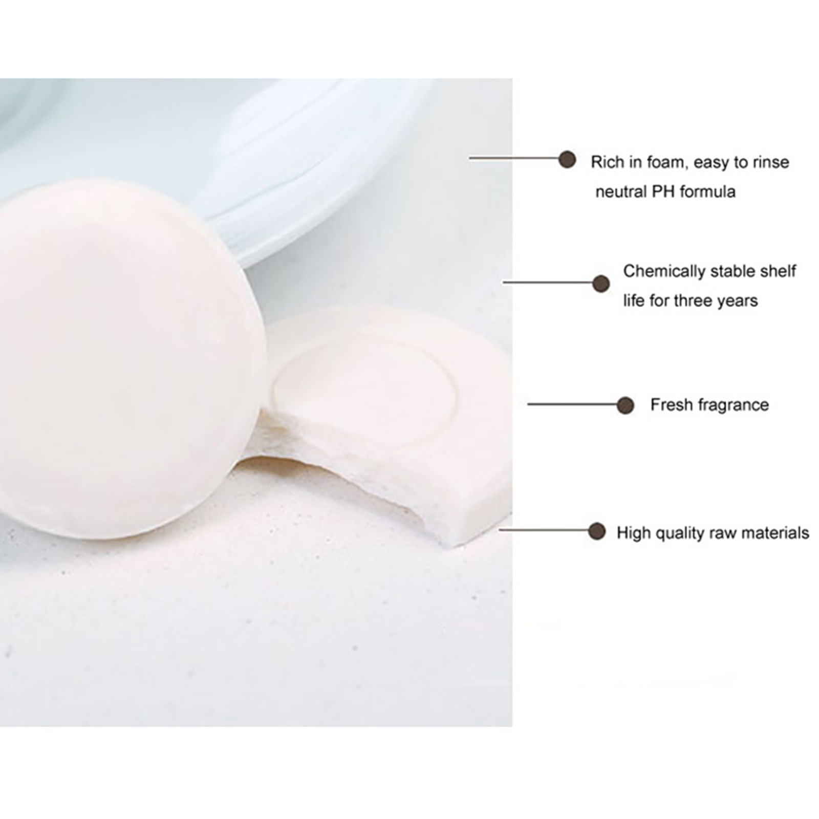 Travel/Hotel Disposable Soap Flakes 3