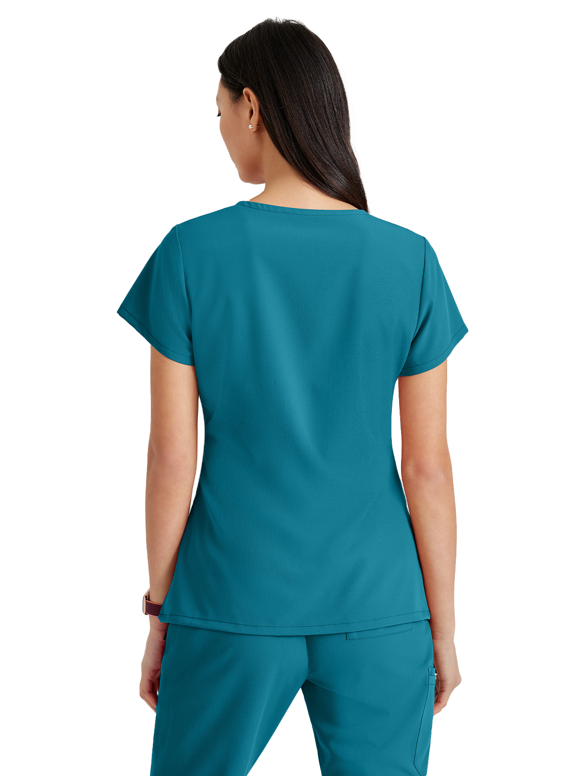Barco Unify - Women's Four-Pocket V-Neck Purpose Scrub Top 8