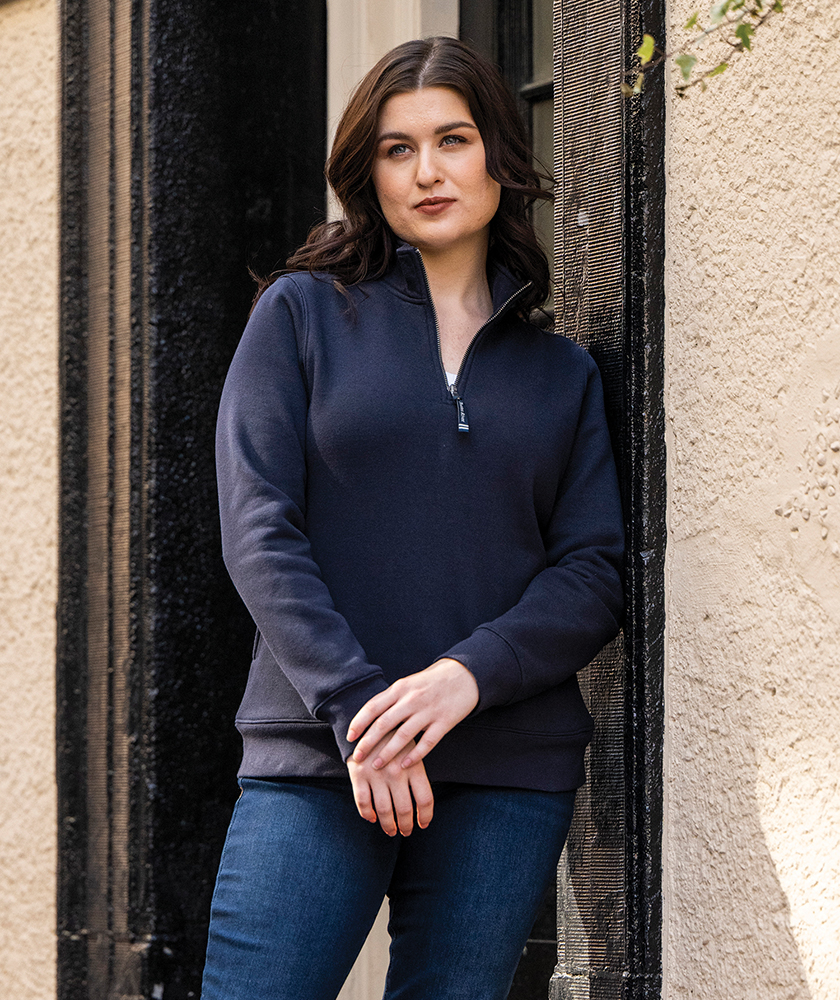 Women's Crosswind Quarter Zip Sweatshirt 101