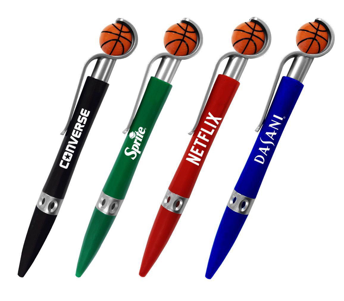 Basketball Ballpoint Custom Pens - Sports & Basketball Promotions 1