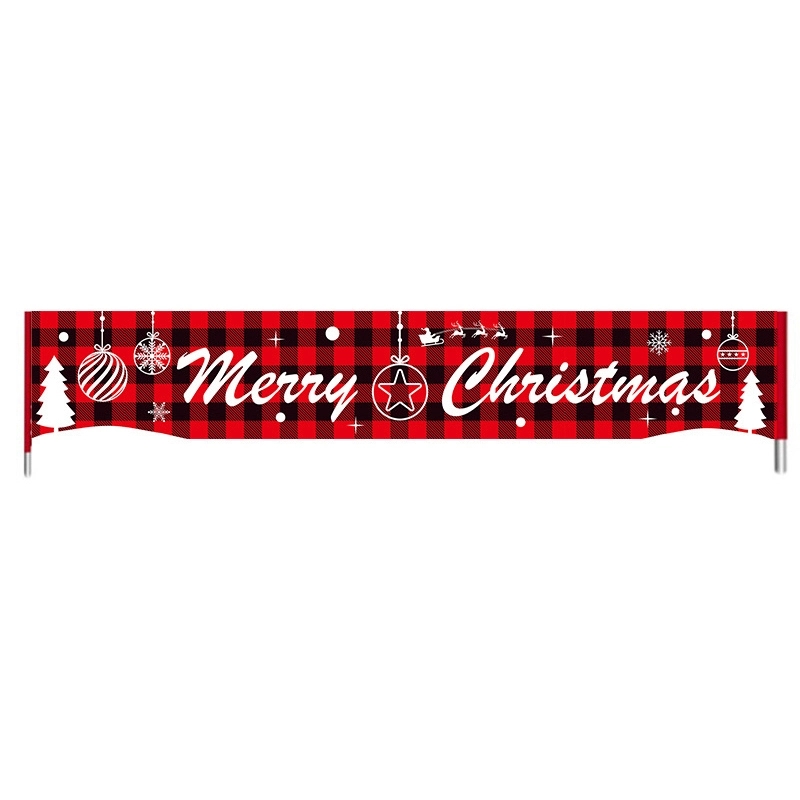 Large Merry Christmas Banner 2