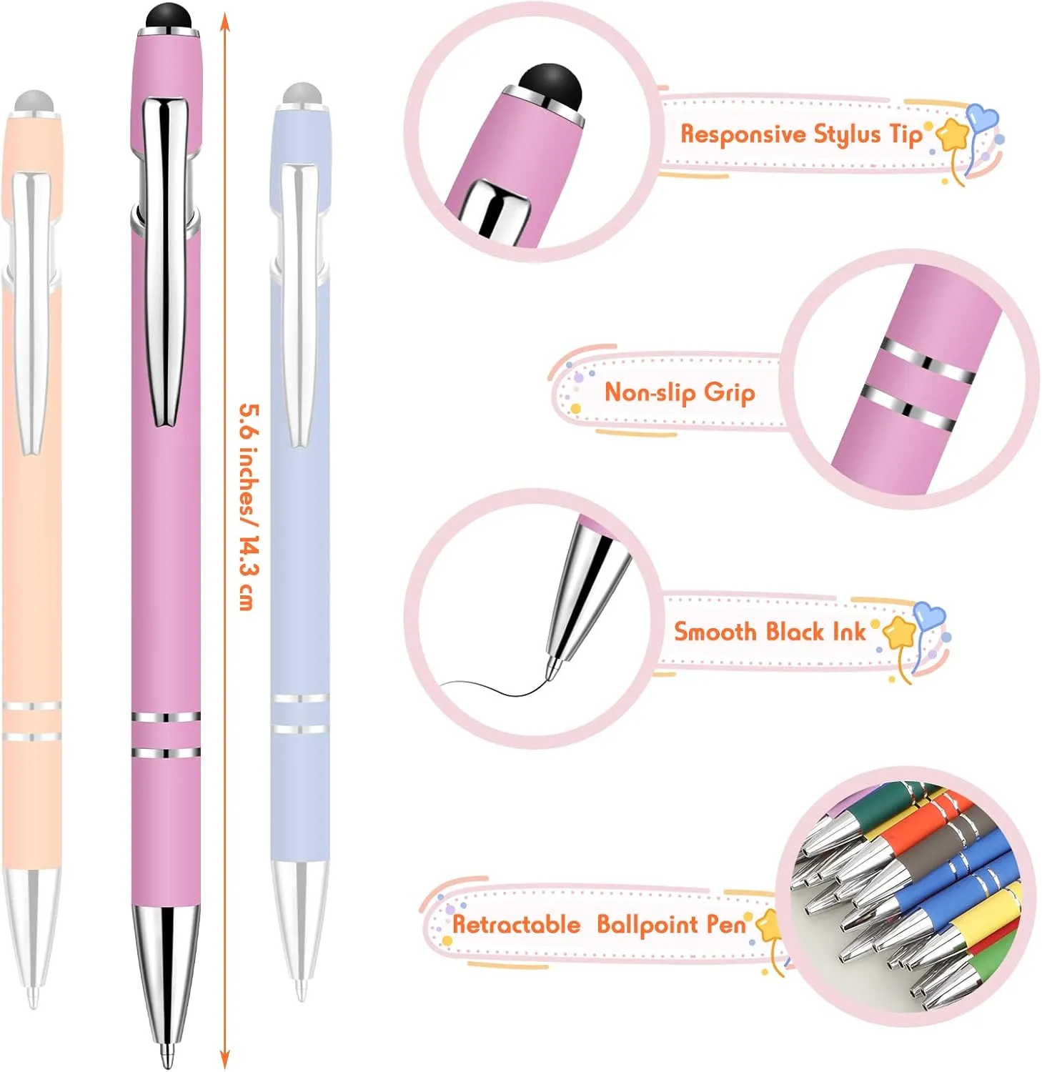 Aluminum Pen with styles 2
