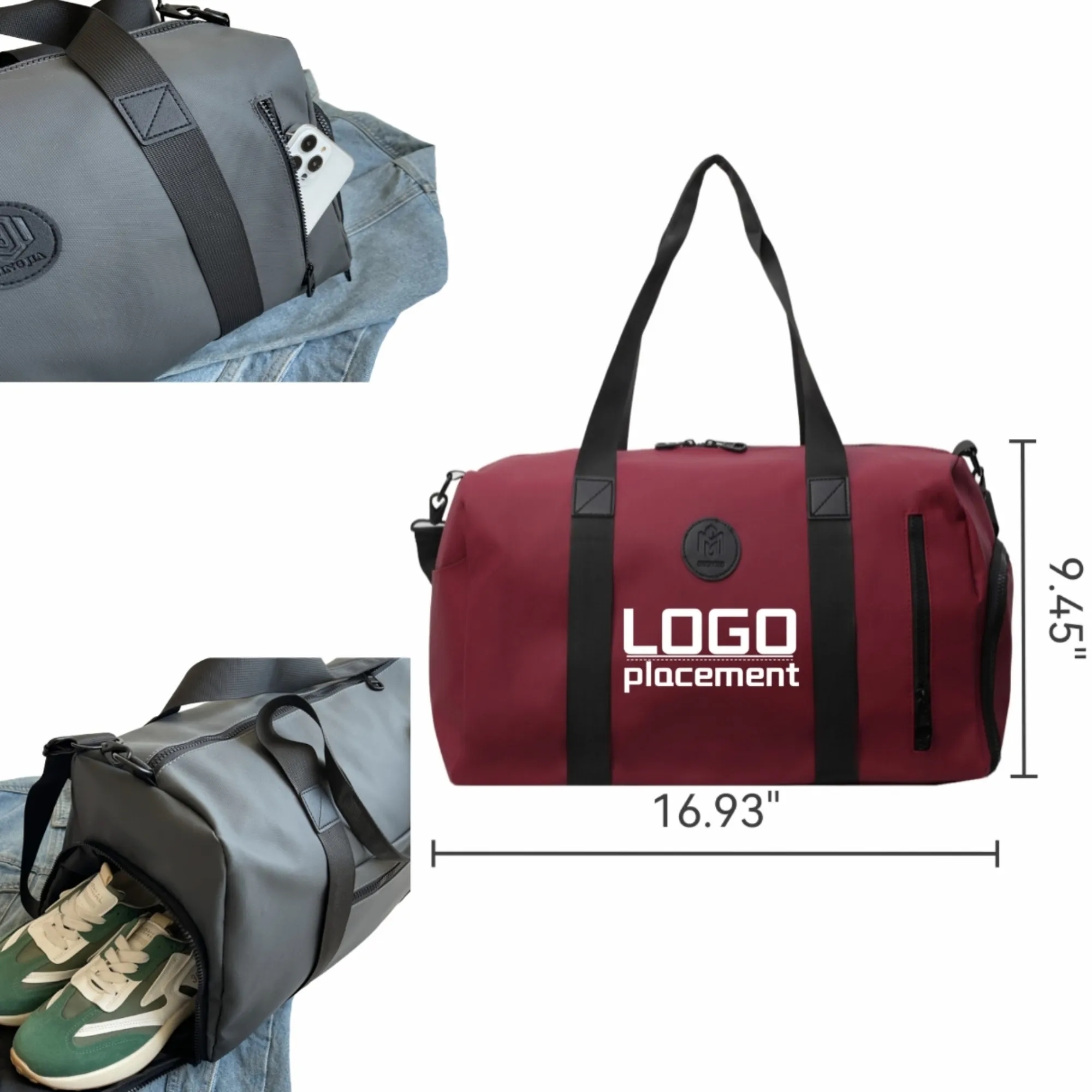 Lightweight Unisex Luggage Tote 5