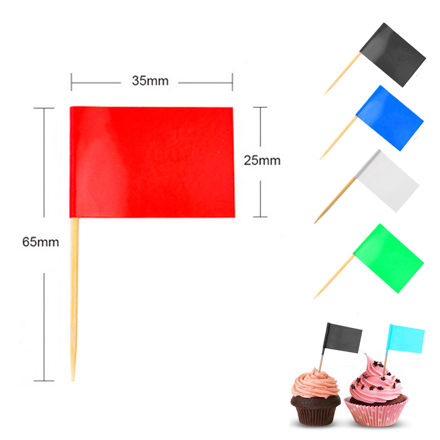 Fruit Salad Toothpick Flags 1