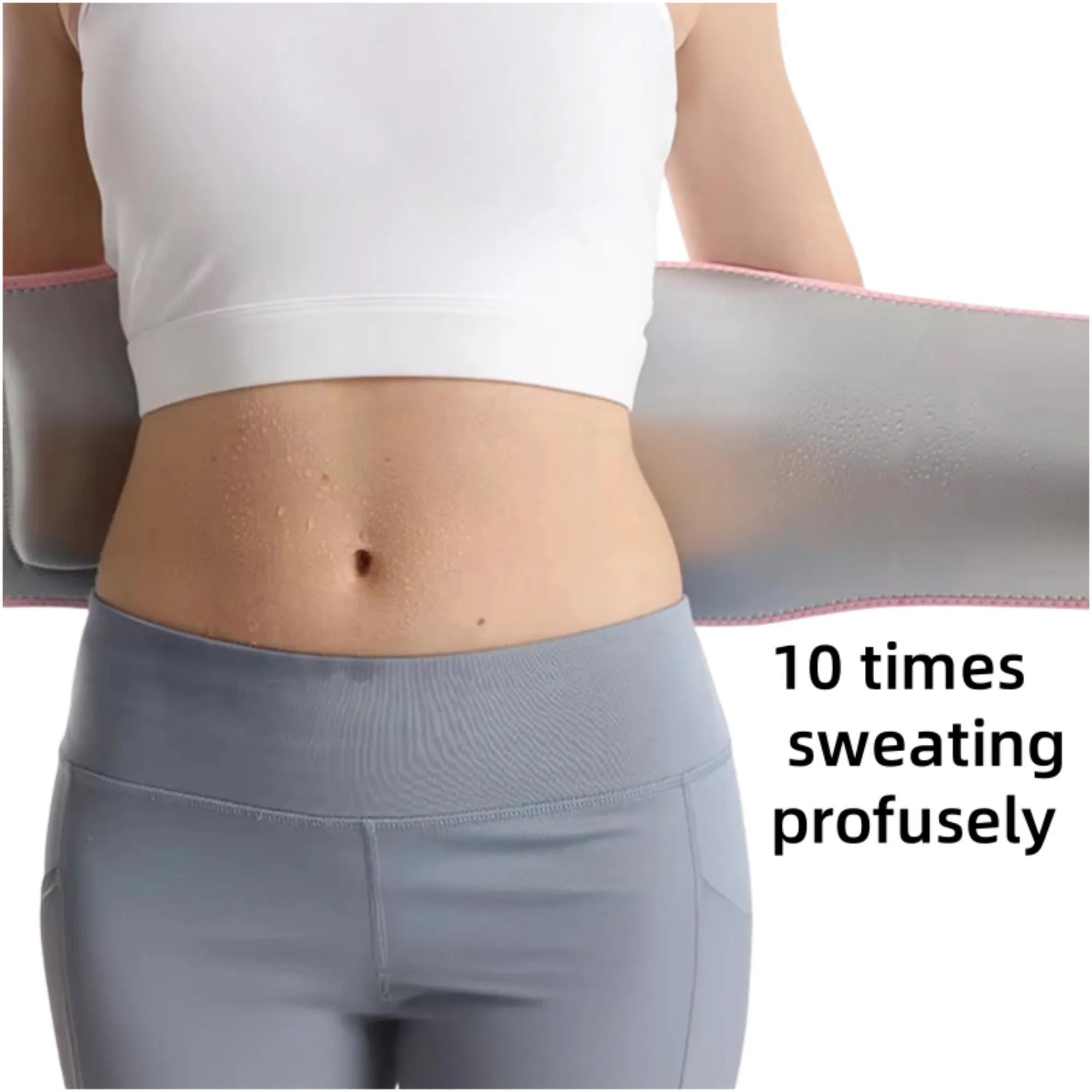 Fitness Yoga Shaping Sweat Protection Belt 4