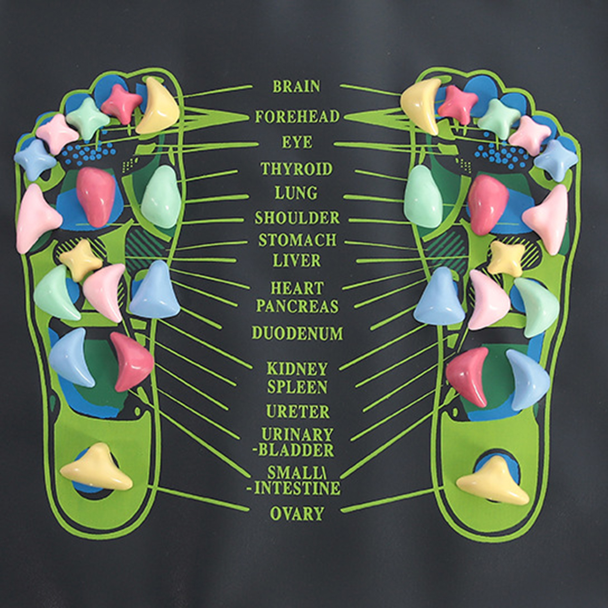 Healthy Cobblestone Road Foot Meridian Acupoint Massage Mat 1