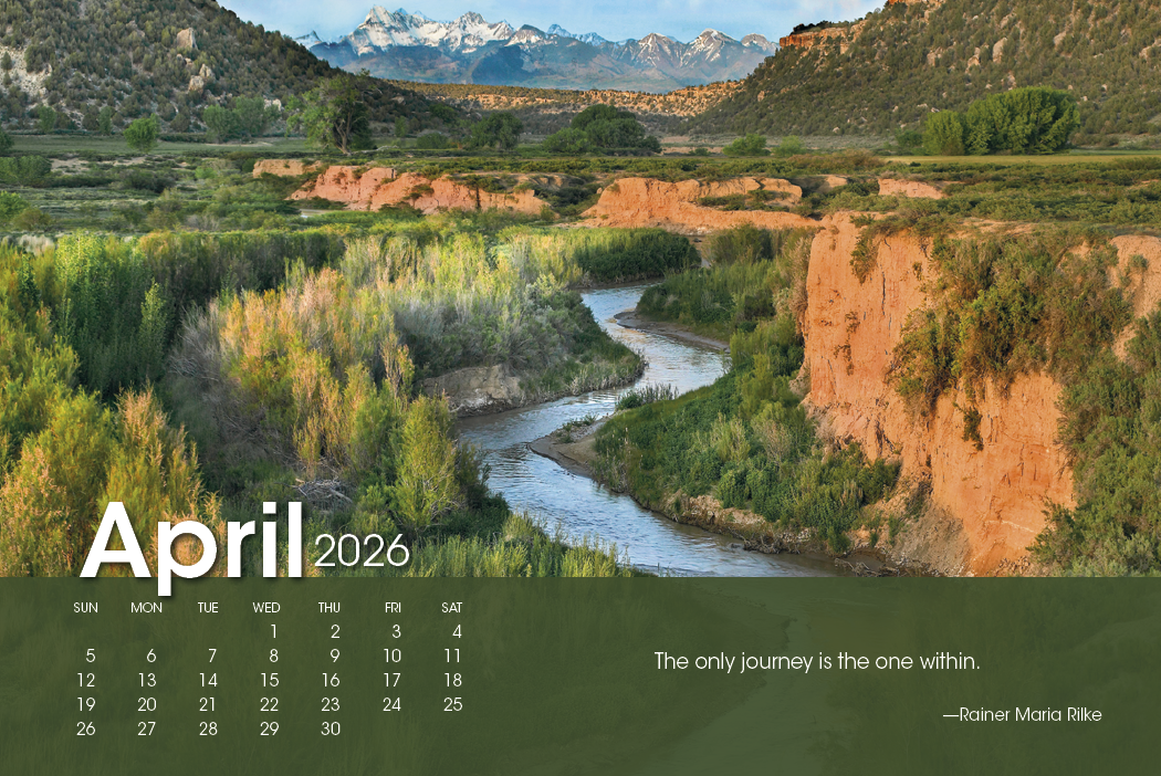 Triumph® Calendars Scenic Moments Large Desk Calendar 11