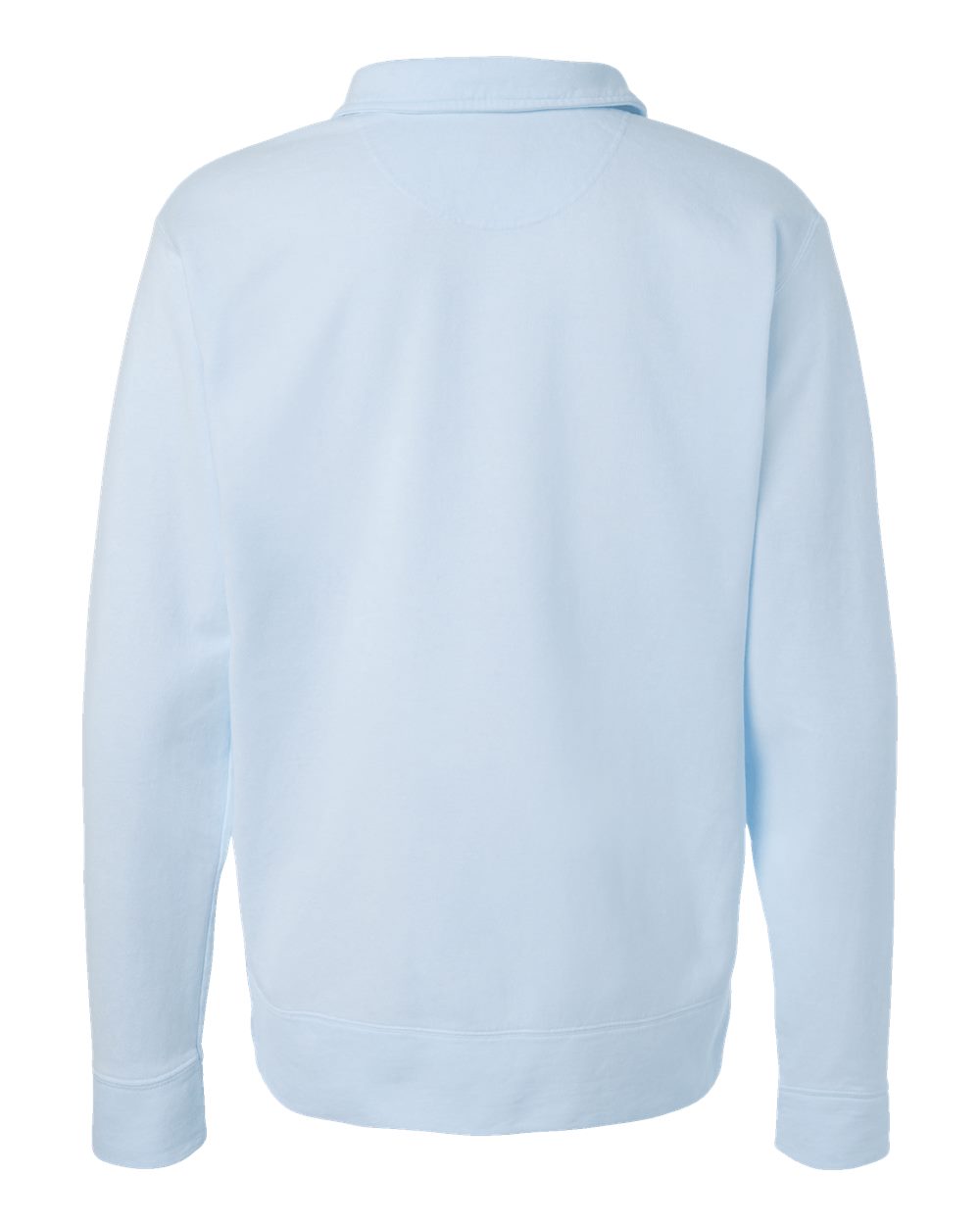 Unisex Garment-Dyed Polo Collar Sweatshirt - GDH490 3