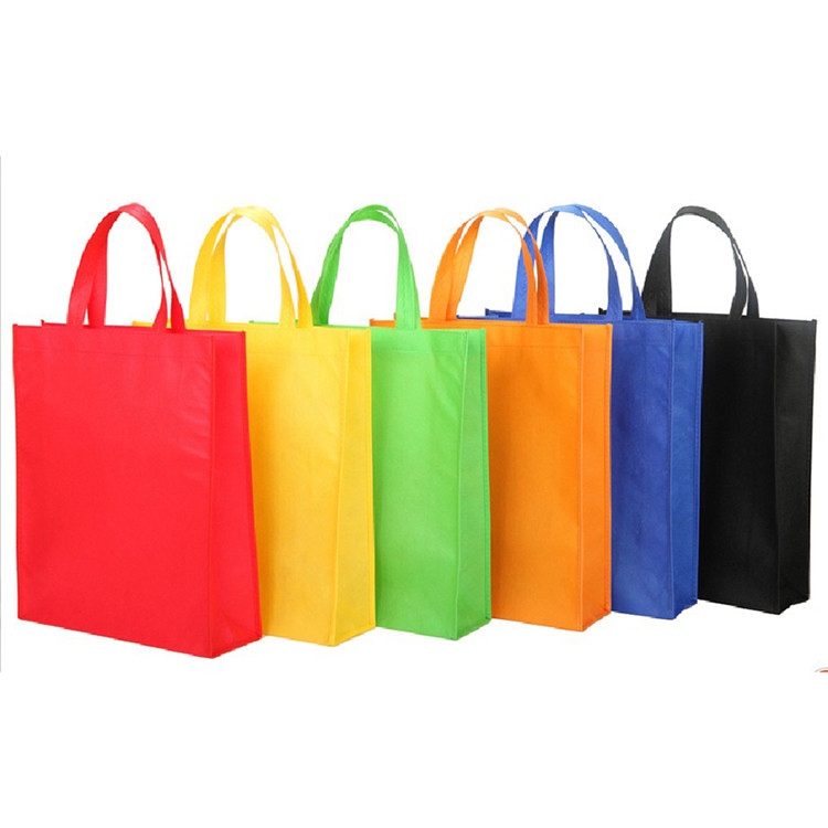 Heavy-Duty Jumbo Non-Woven Custom Tote Bag - 14"w x 16"h x 5"d 4