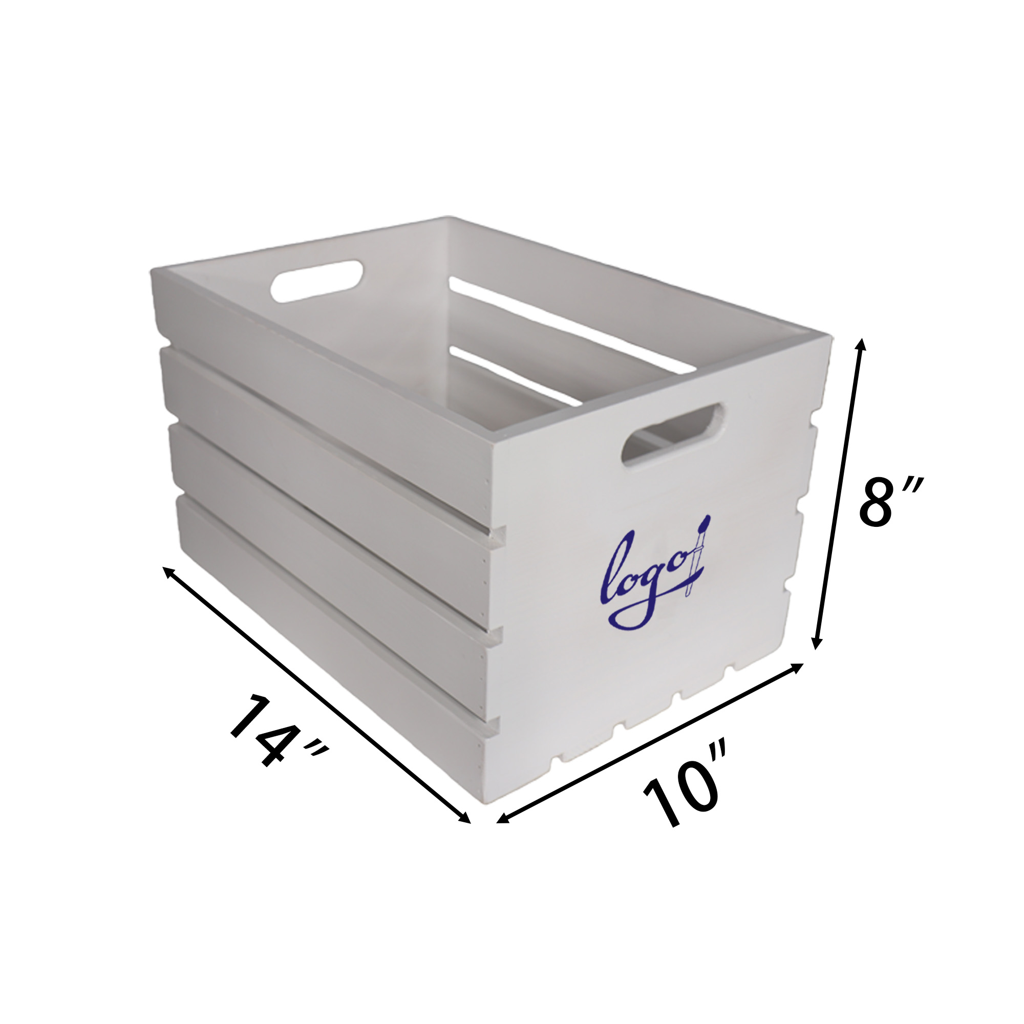 White Wooden Crate 5