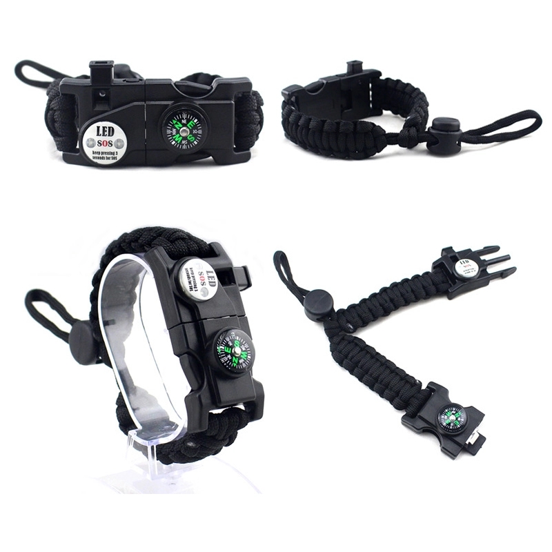 20 in 1 Outdoor Survival Paracord Bracelet 13