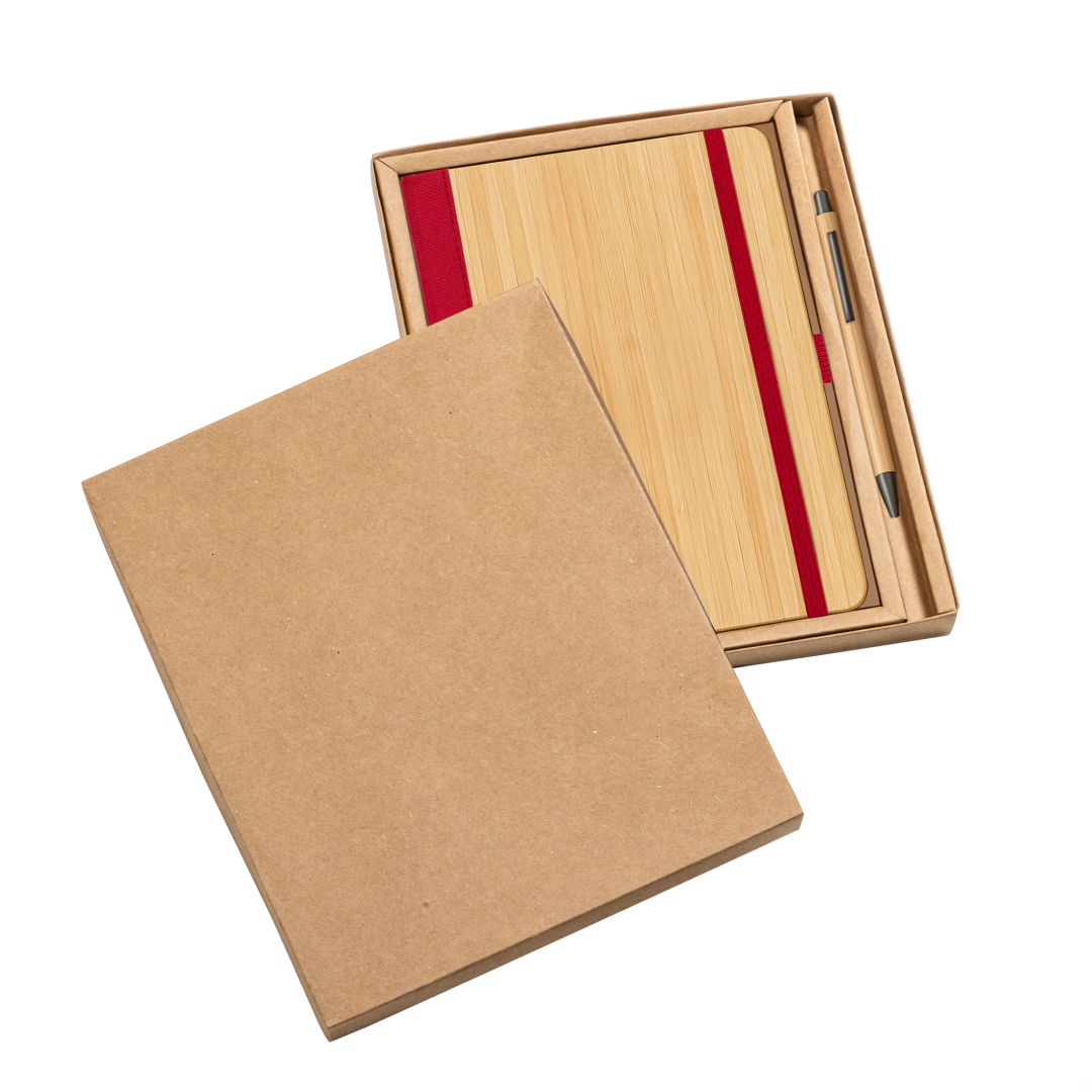 Forleo Bamboo Notebook/Lucky Pen Gift Set 7