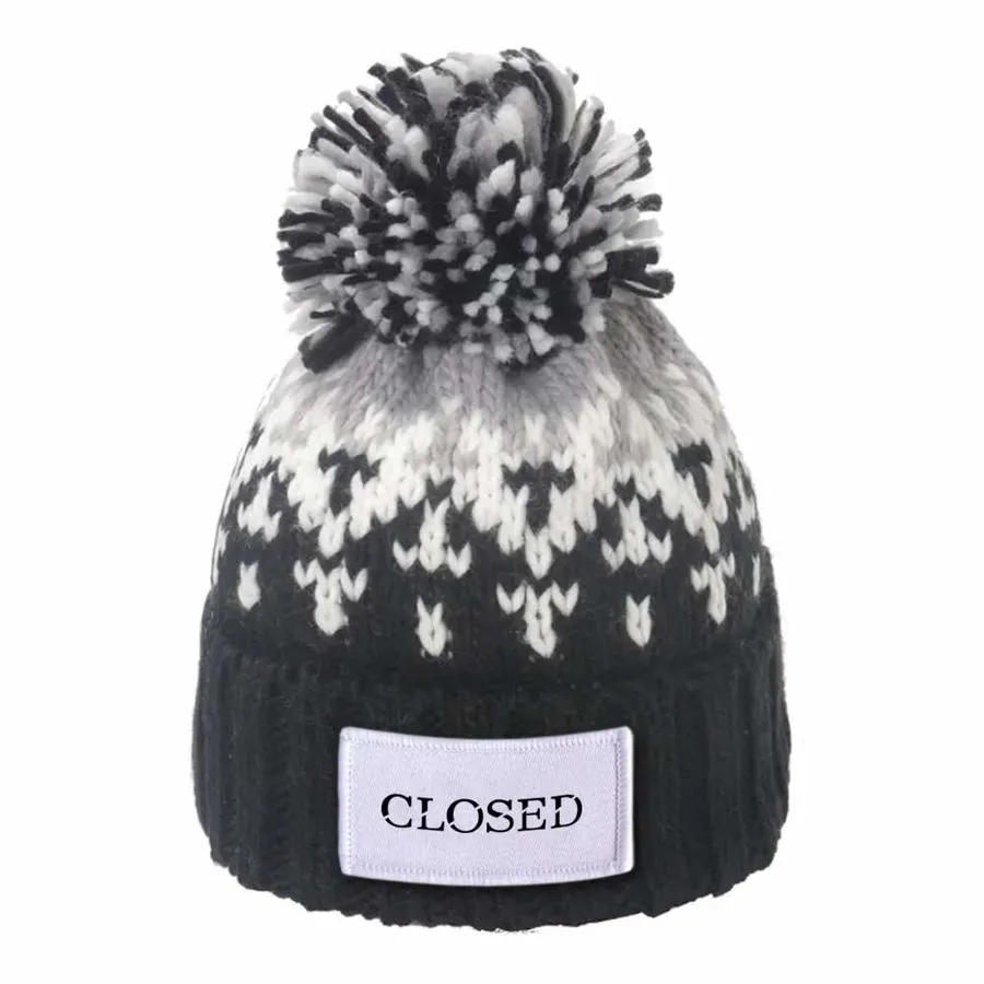Charismatic Acrylic Beanies w/ Pom 2