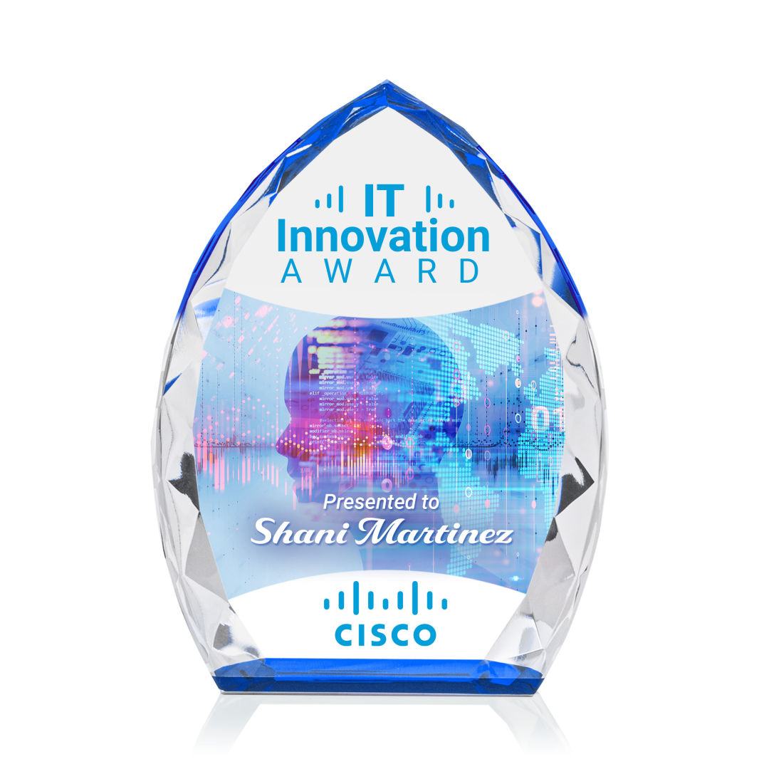 Wilton VividPrint™ Award - Blue 8