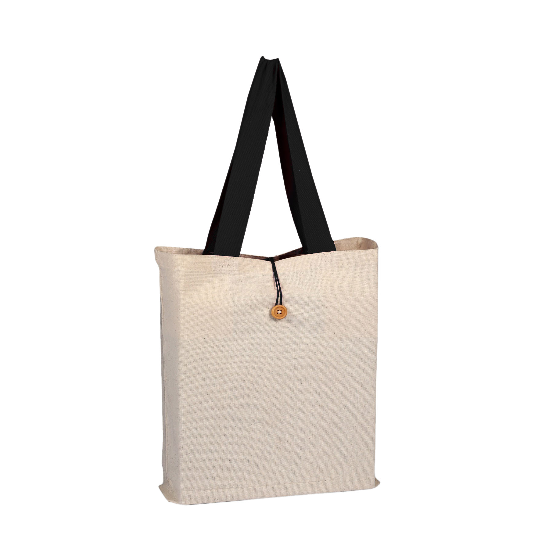 12 oz. QTEES BUTTONUP TOTE W C HANDLE 1
