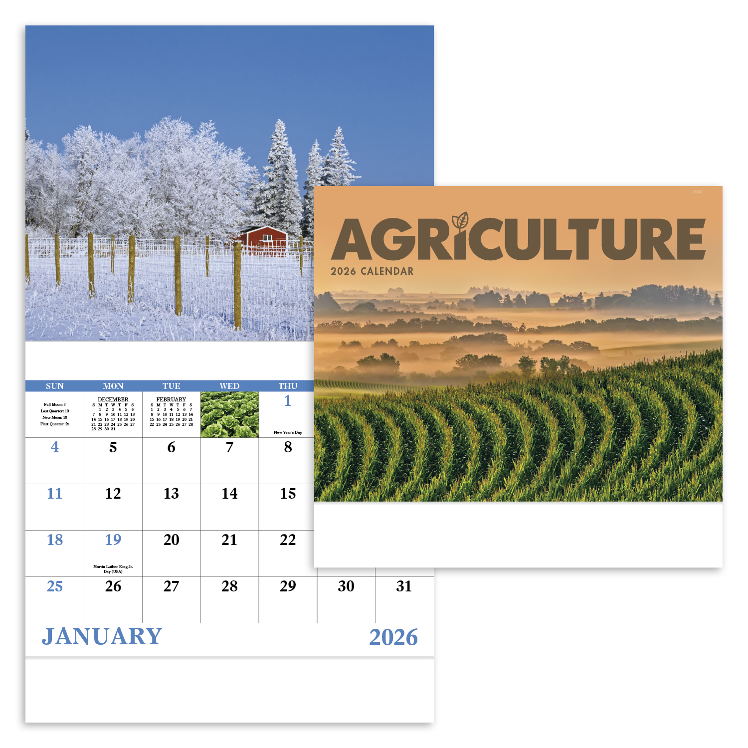 Good Value™ Agriculture - Stapled Calendar 8