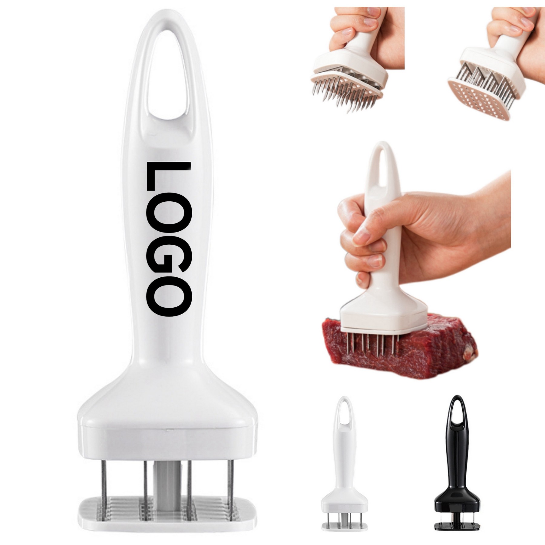 Stainless Steel Manual Meat Tenderizer 1