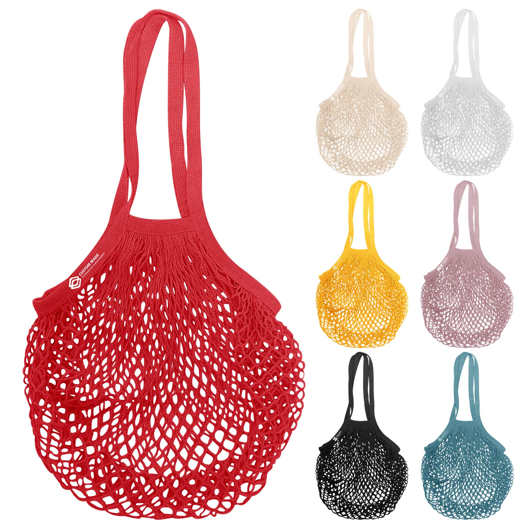 Reusable Cotton Mesh Shopping Bag 23