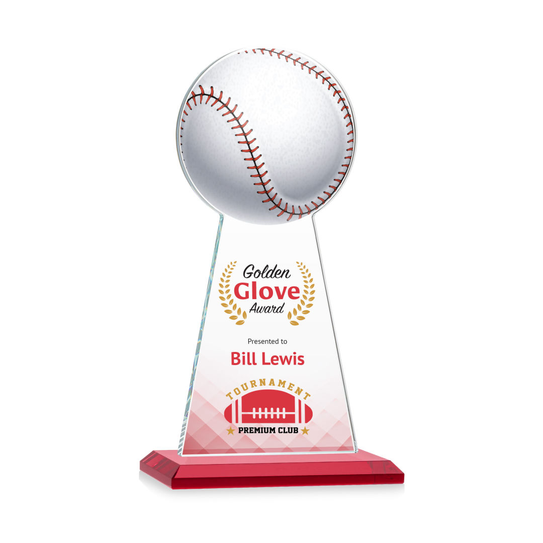 Edenwood Baseball VividPrint™ Award - Red 7